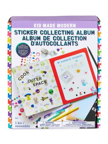 Kid Made Modern Kid Made Modern Sticker Collecting Album