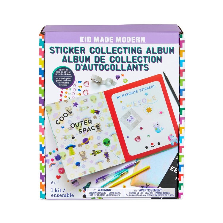 Kid Made Modern Kid Made Modern Sticker Collecting Album