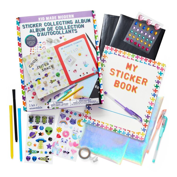 Kid Made Modern Kid Made Modern Sticker Collecting Album