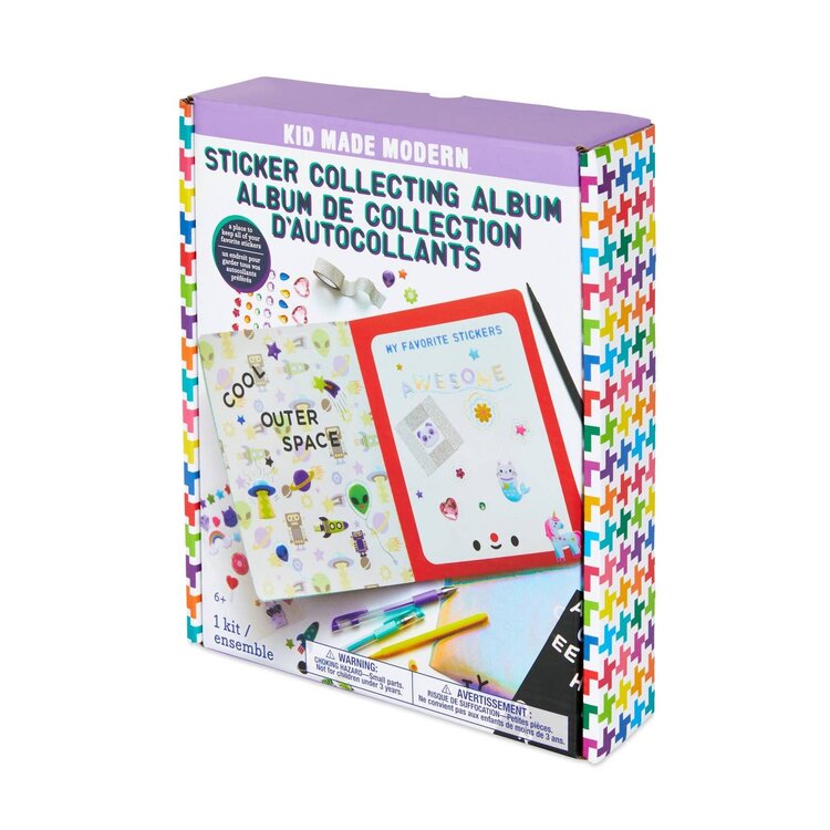 Kid Made Modern Kid Made Modern Sticker Collecting Album