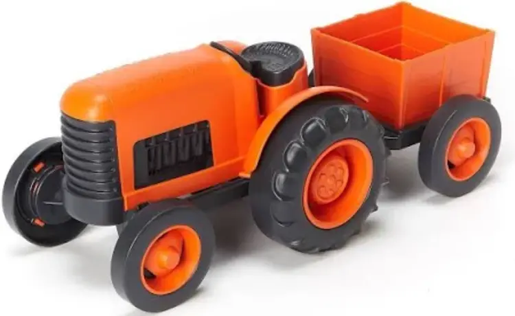 Green Toys Green Toys Tractor Vehicle - ORANGE