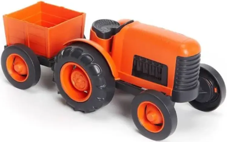 Green Toys Green Toys Tractor Vehicle - ORANGE