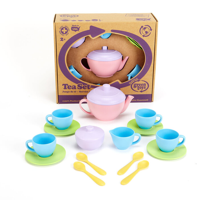 Green Toys Green Toys Tea Set - PINK