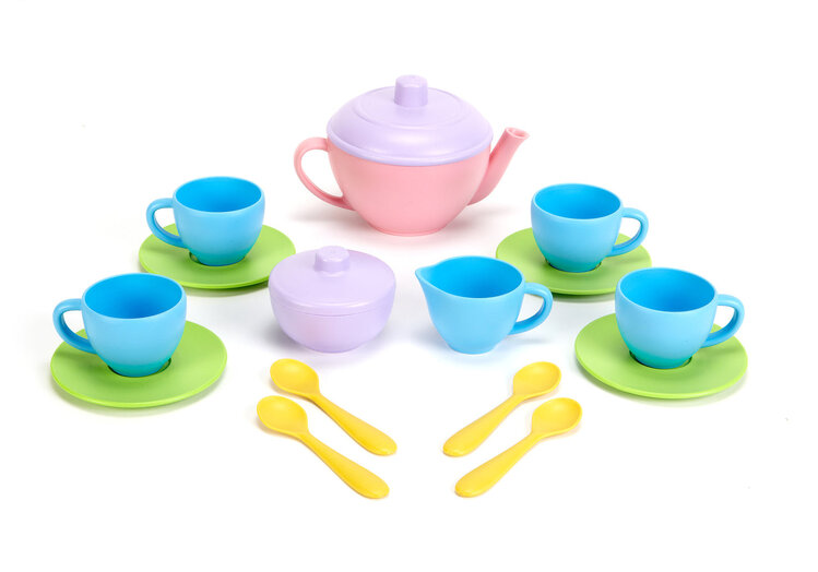 Green Toys Green Toys Tea Set - PINK
