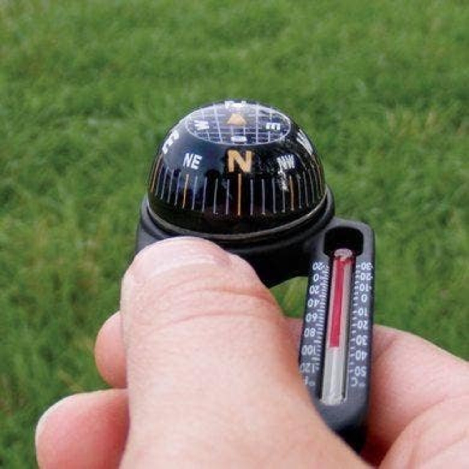Near Zero Compass / Thermometer Carabiner