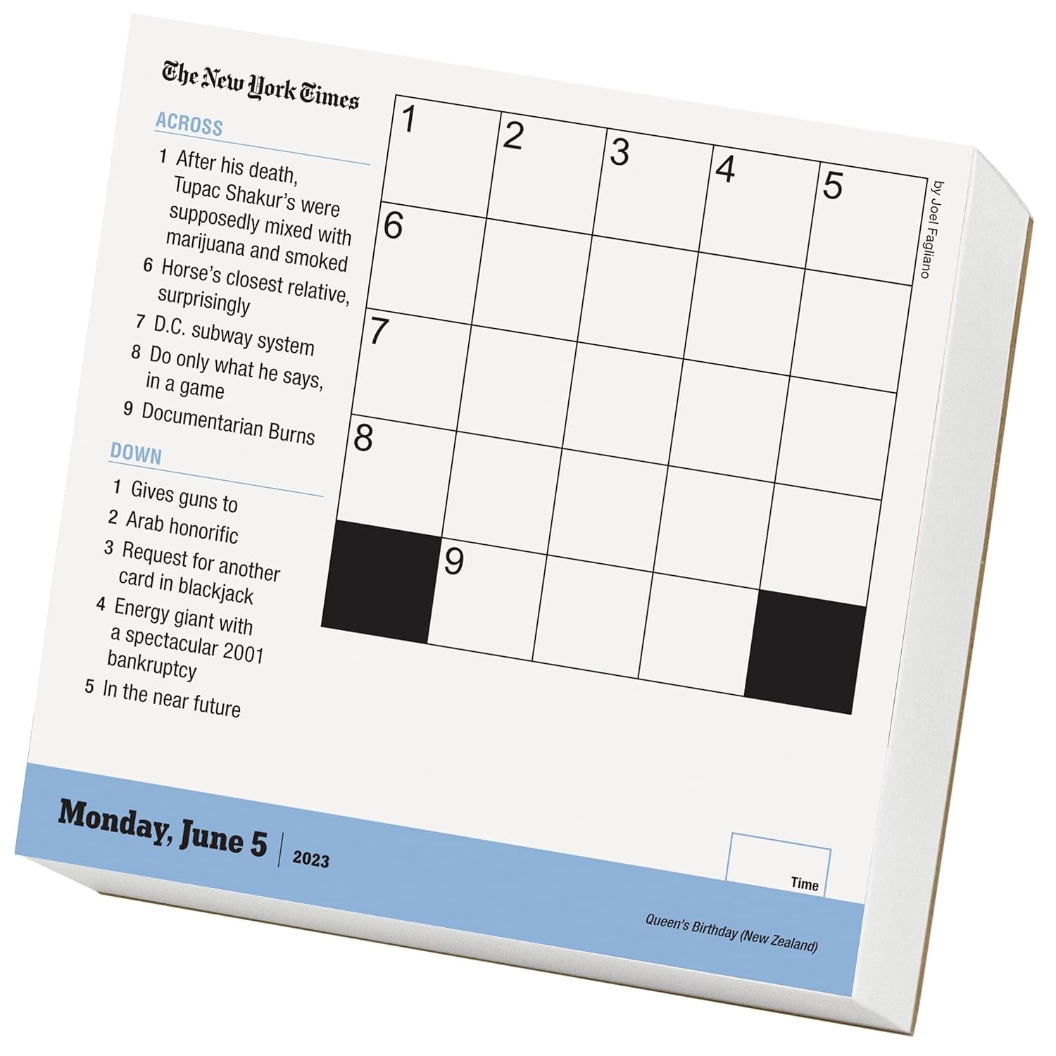 The New York Times Mini Crossword Page-A-Day Calendar 2024: For Crossword Beginners and Puzzle Pros [Book]