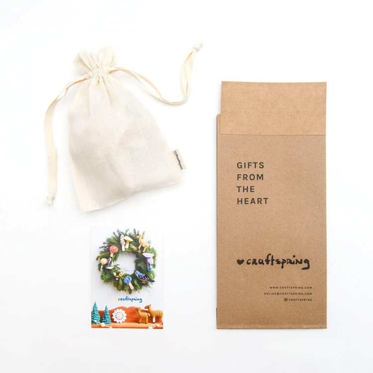 Craftspring Lazy Santa Sloth Ornament