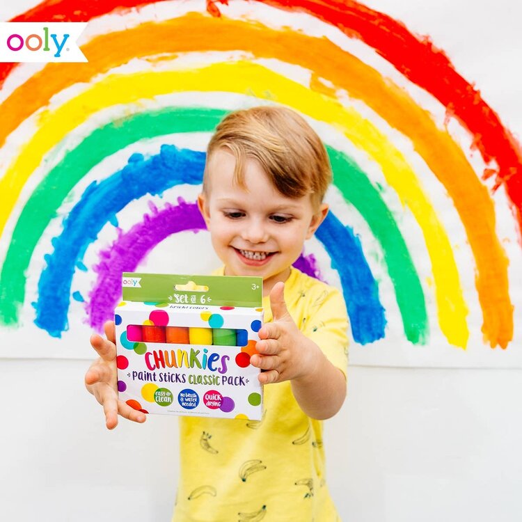 Ooly Ooly Chunkies Paint Sticks (Set of 6)