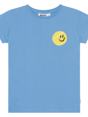 Molo Molo Kids Ranva S/S T-Shirt - TENNIS SMILE