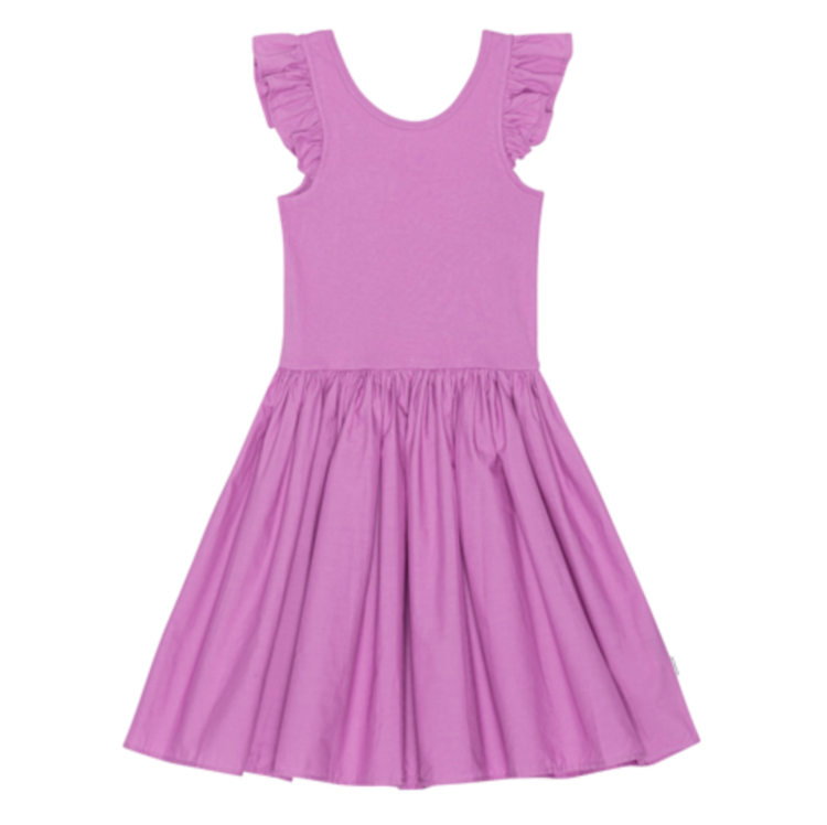 Molo Molo Junior Cloudia S/S Dress - PURPLE PINK