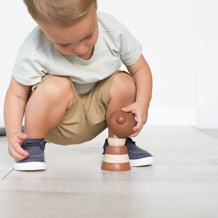 Wee Gallery Wood Stacker - BEAR