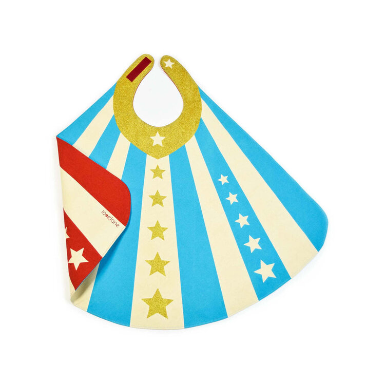 Lovelane Reversible Hero Cape - BLUE