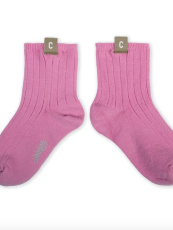 Collégien Collegien Kids Cyril Ankle Socks - ROSE