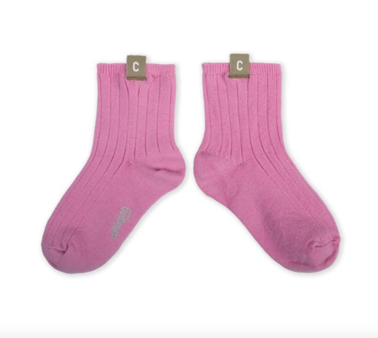 Collégien Collegien Kids Cyril Ankle Socks - ROSE