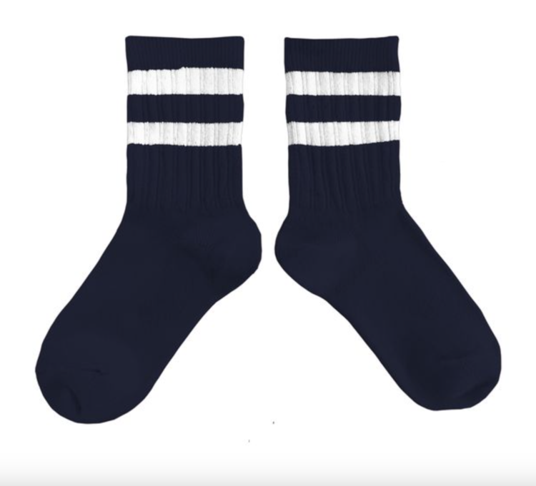 Collégien Collegien Kids Nico Crew Socks - NAVY
