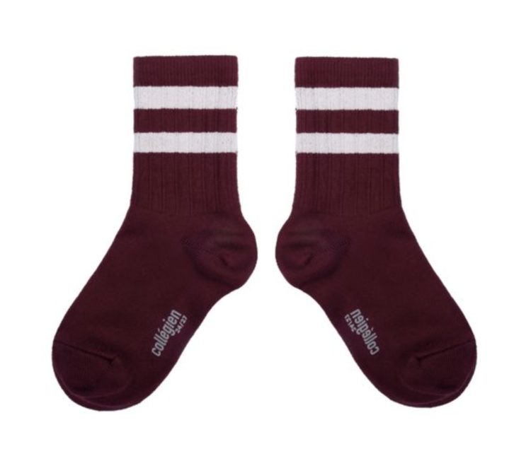 Collégien Collegien Kids Nico Socks - MAROON