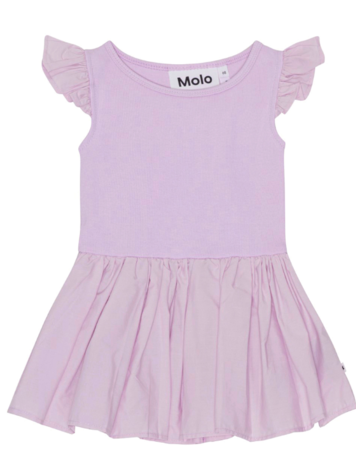 Molo Molo Kids Cimi S/S Dress - ALPINE GLOW