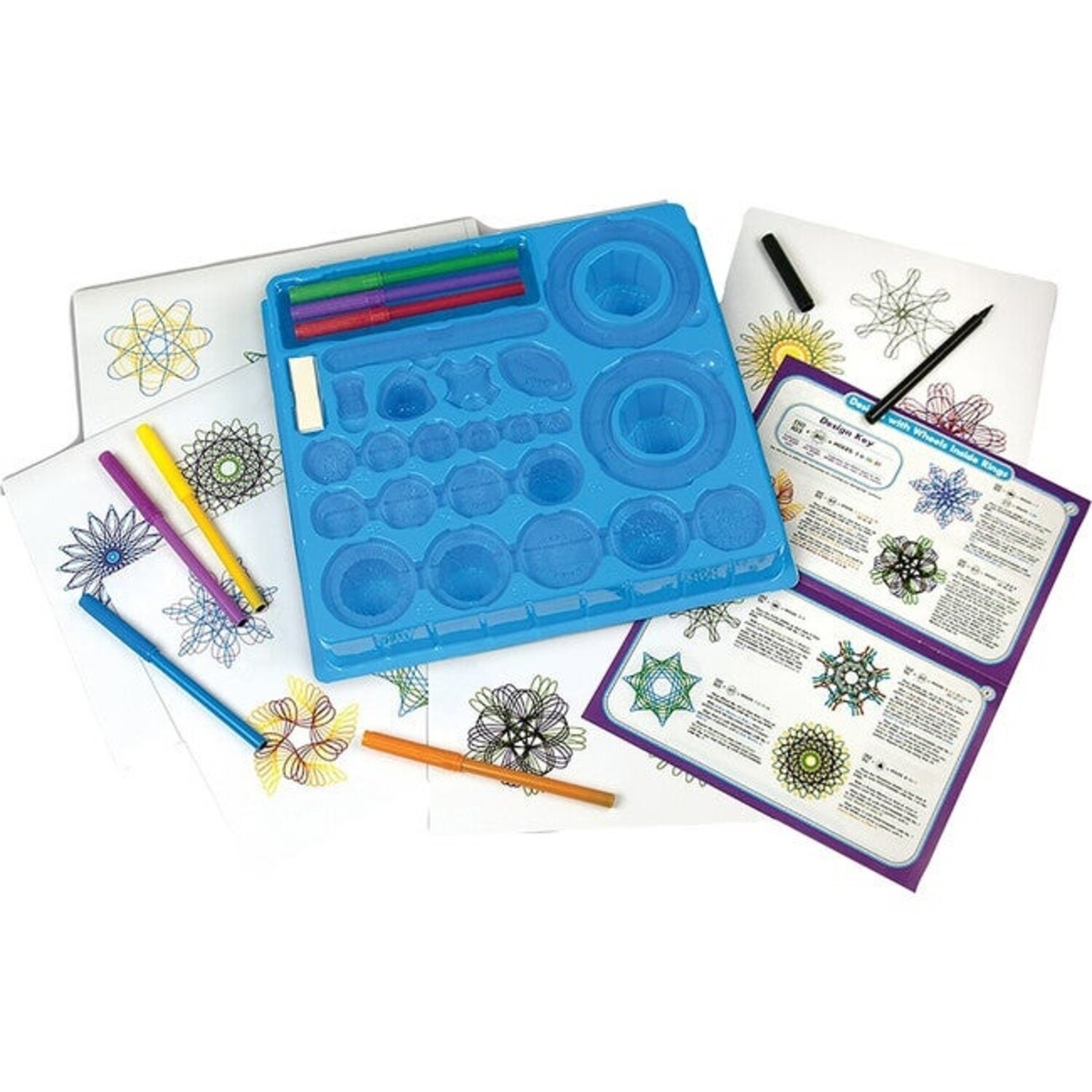 Continuum Games - Original Spirograph Design Set - Yellow Turtle