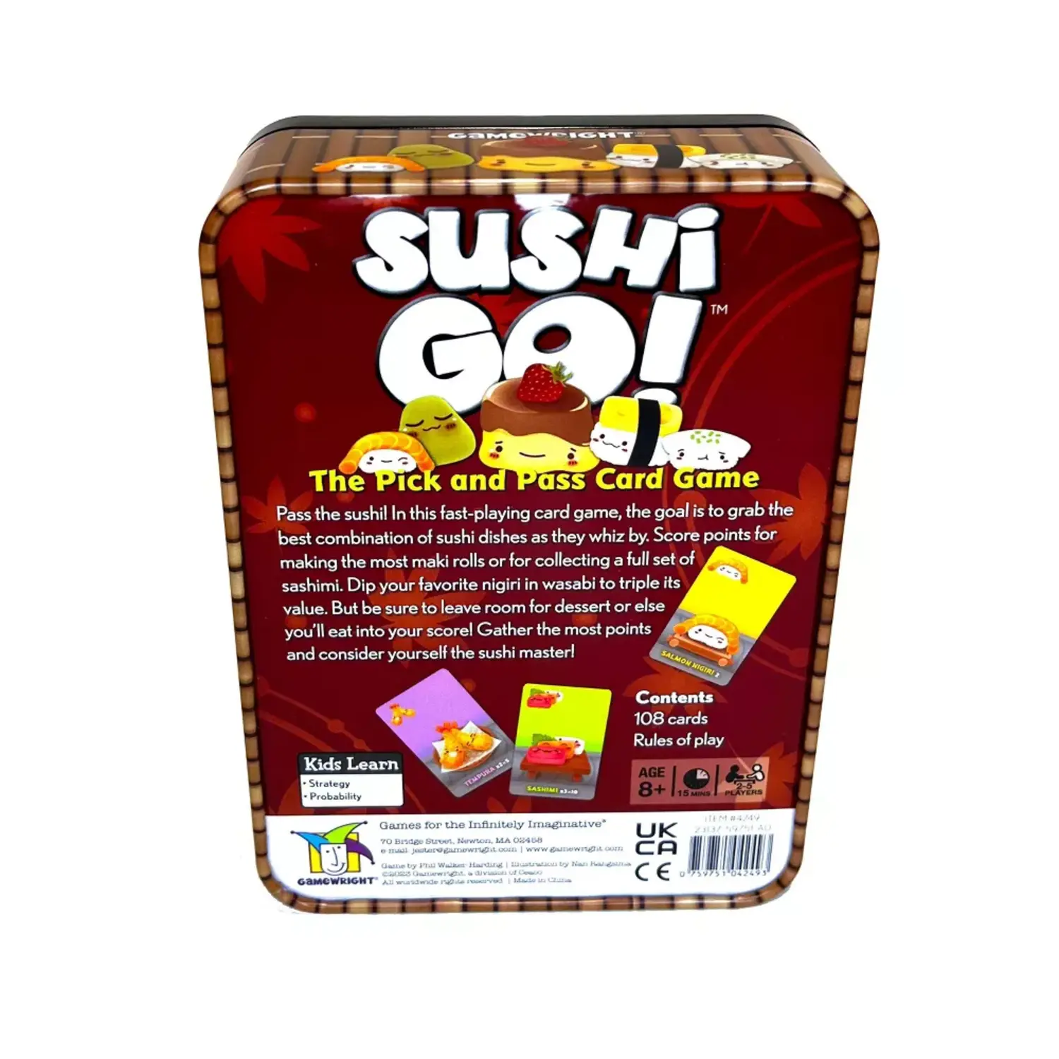 Continuum Games - Sushi Go! - Yellow Turtle