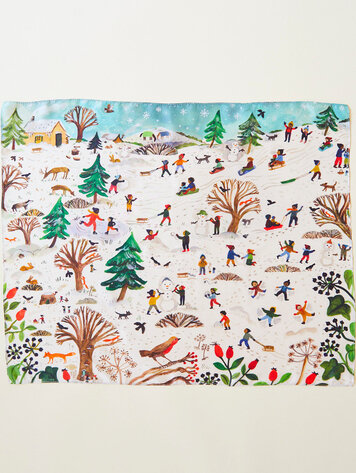 Sarah's Silks Sarah's Silks Snowy Day Seek & Find