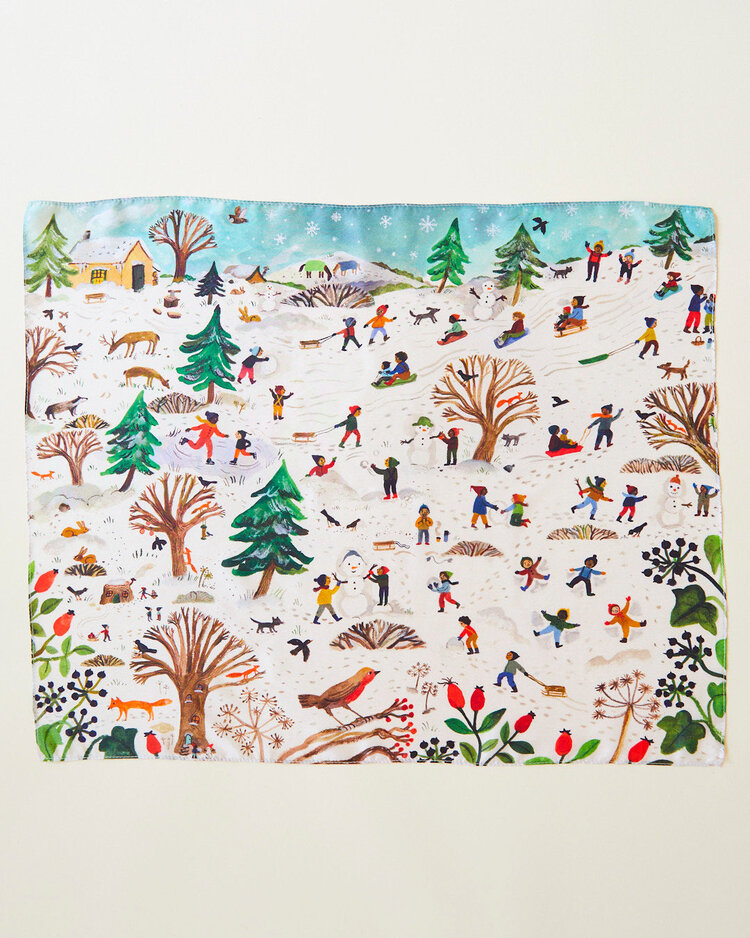 Sarah's Silks Sarah's Silks Snowy Day Seek & Find