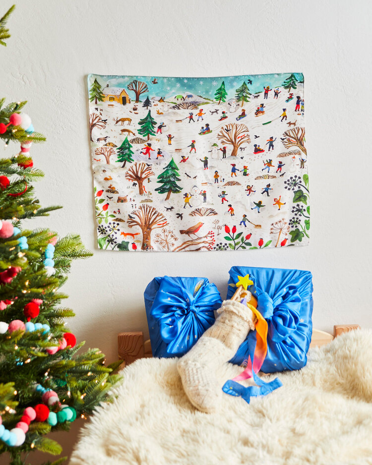 Sarah's Silks Sarah's Silks Snowy Day Seek & Find