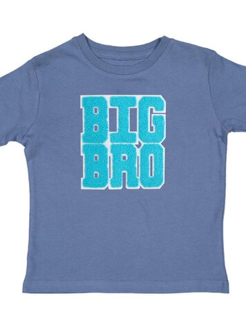 Sweet Wink Kids Big Bro Patch S/S T-Shirt - BLU