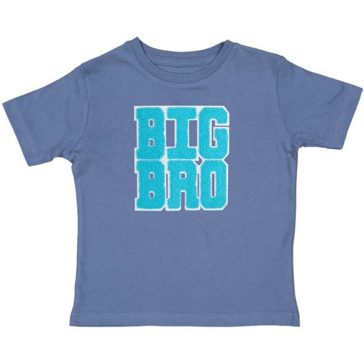 Sweet Wink Kids Big Bro Patch S/S T-Shirt - BLUE