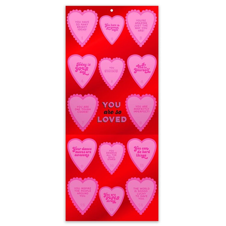 Pipsticks 14 Days Sticker Countdown - LOTS OF LOVE