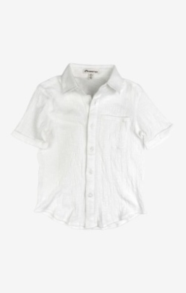 Appaman Appaman Junior Beach Shirt - WHITE