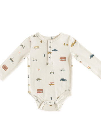 Pehr Designs Pehr L/S Henley OP - RUSH HOUR