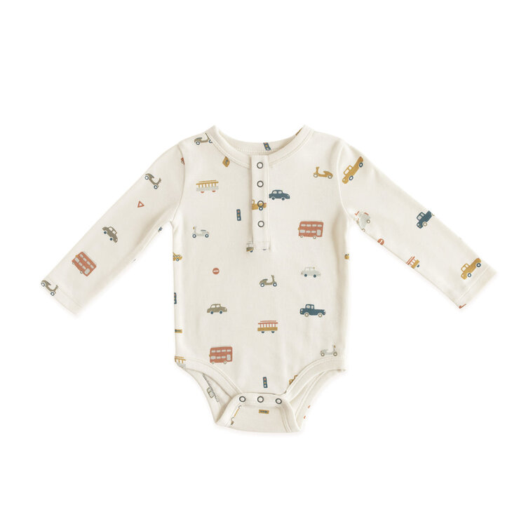 Pehr Designs Pehr L/S Henley OP - RUSH HOUR
