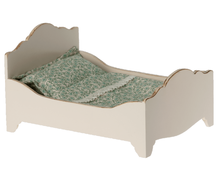 Maileg Maileg Wooden Bed, Mouse