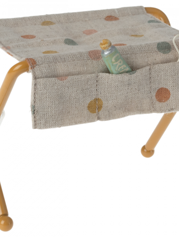 Maileg Maileg Nursery Table, Baby Mouse - OCHER
