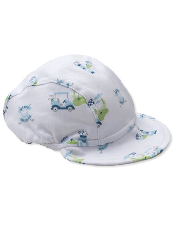 Kissy Kissy Kissy Kissy Baby Golf Printed Cap - BLUE