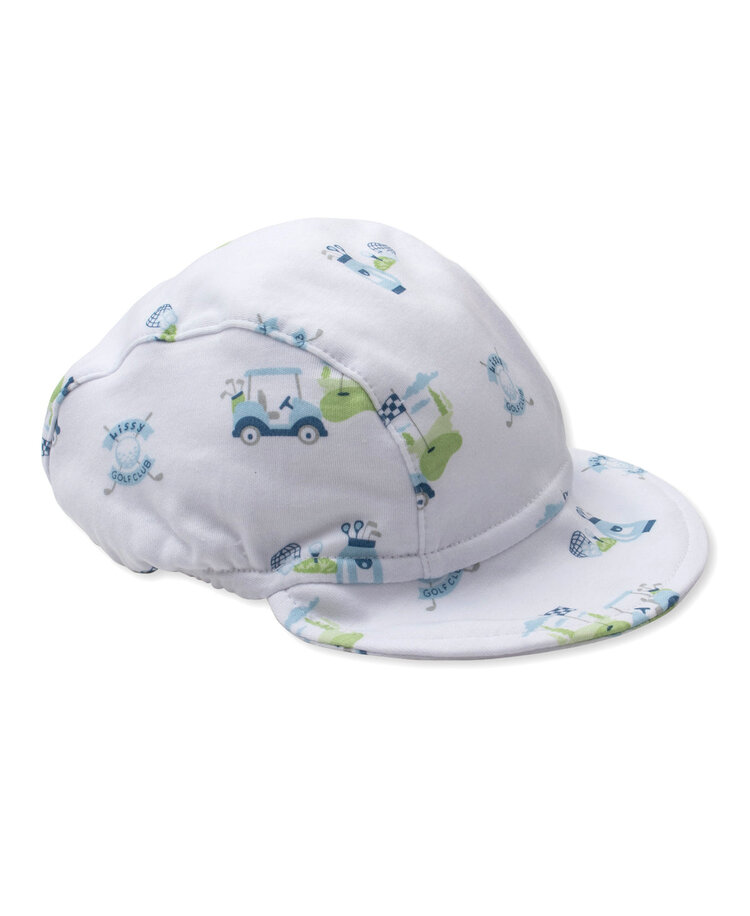 Kissy Kissy Kissy Kissy Baby Golf Printed Cap - BLUE