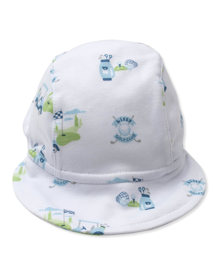 Kissy Kissy Kissy Kissy Baby Golf Printed Cap - BLUE