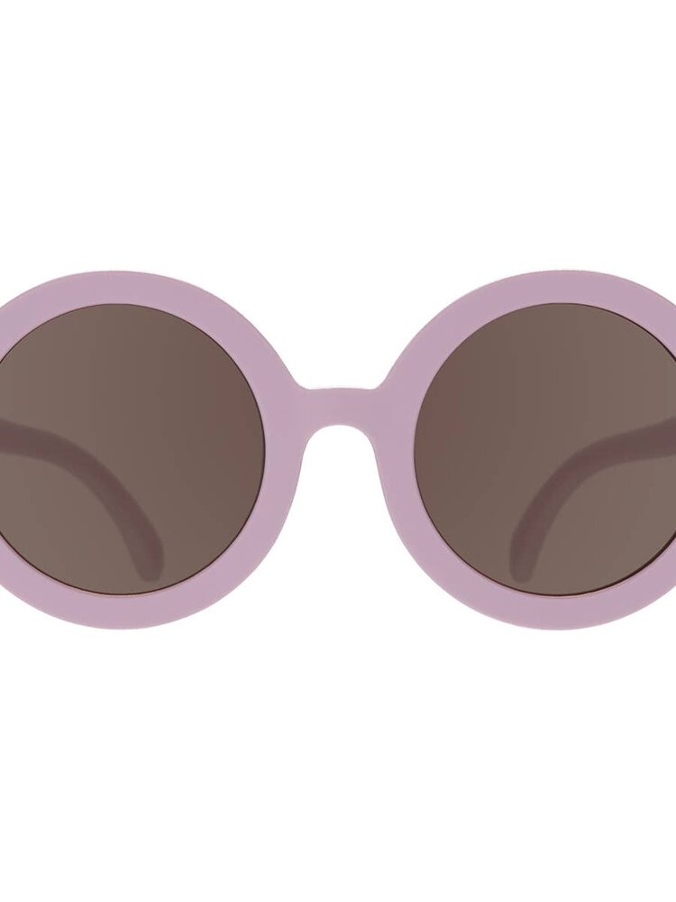 Babiators Babiators Kids Euro Round Playfully Plum with Amber Lens