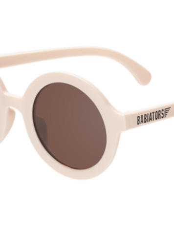 Babiators Babiators Kids Round Cream w/ Amber Lens