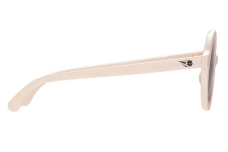 Babiators Babiators Kids Round Sweet Cream with Amber Lens