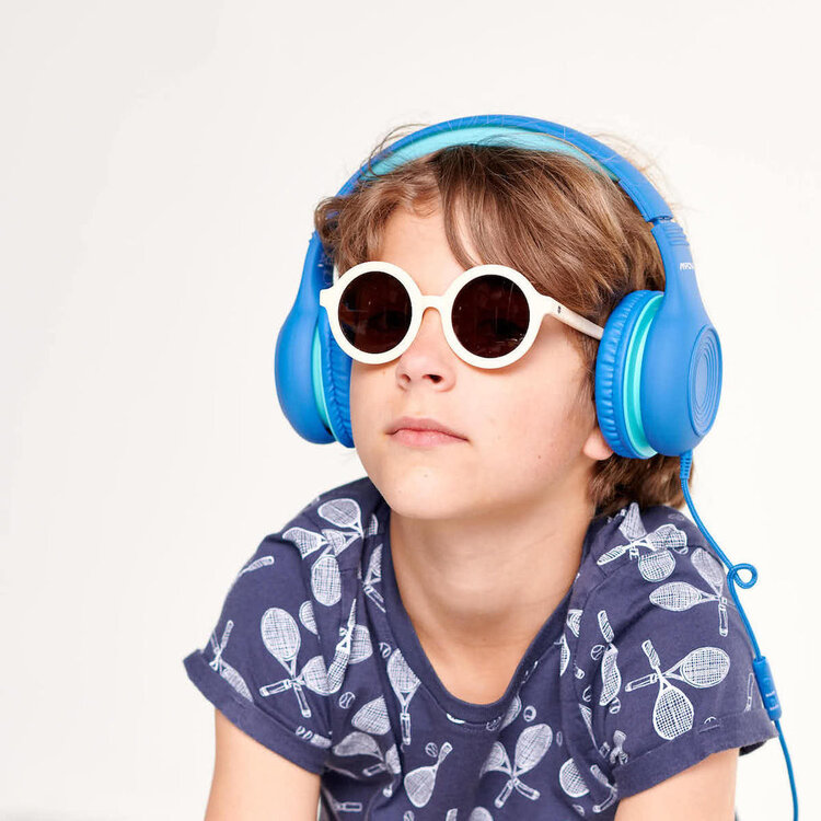 Babiators Babiators Kids Round Sweet Cream with Amber Lens