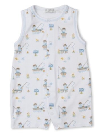 Kissy Kissy Kissy Kissy Baby Slvless Playsuit - FISH MULTI