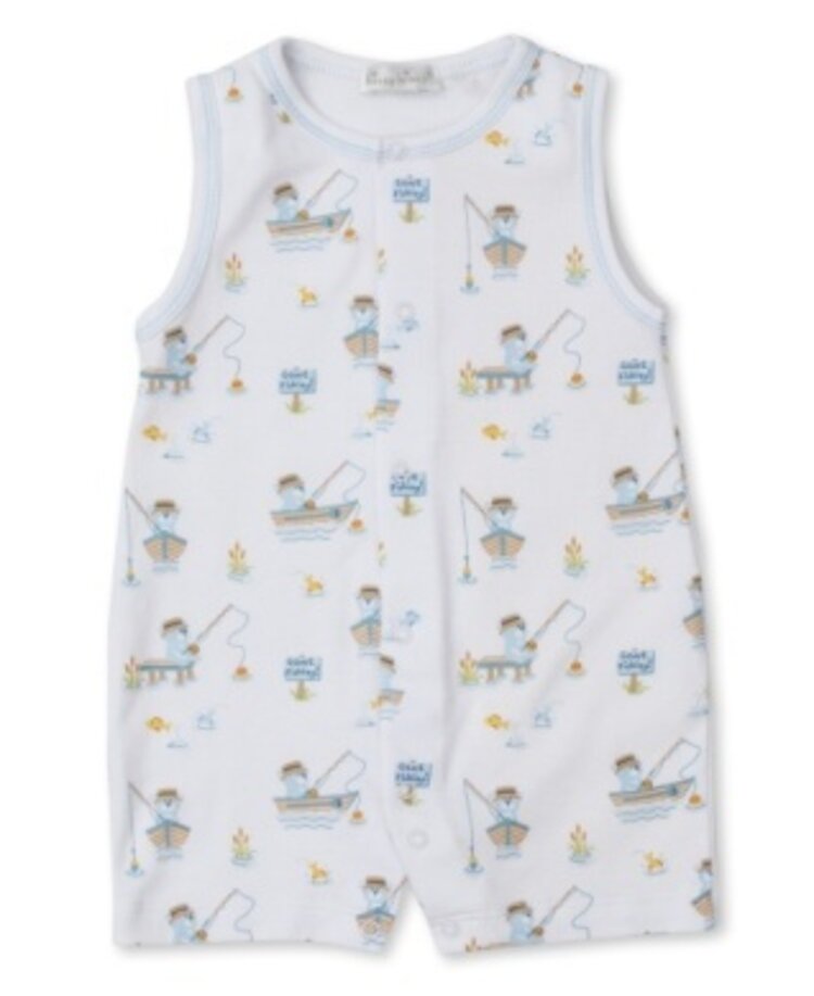 Kissy Kissy Kissy Kissy Baby Sleeveless Playsuit - FISH MULTI