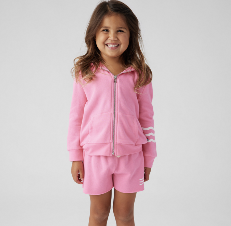 Sol Angeles Sol Angeles Kids Waves Short - PUNK PINK