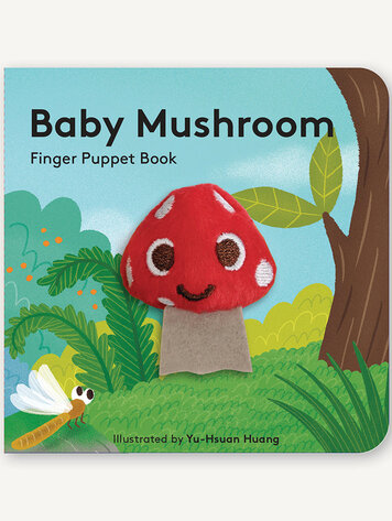 Chronicle Books Finger Puppet Book - BABY MUSHROOM
