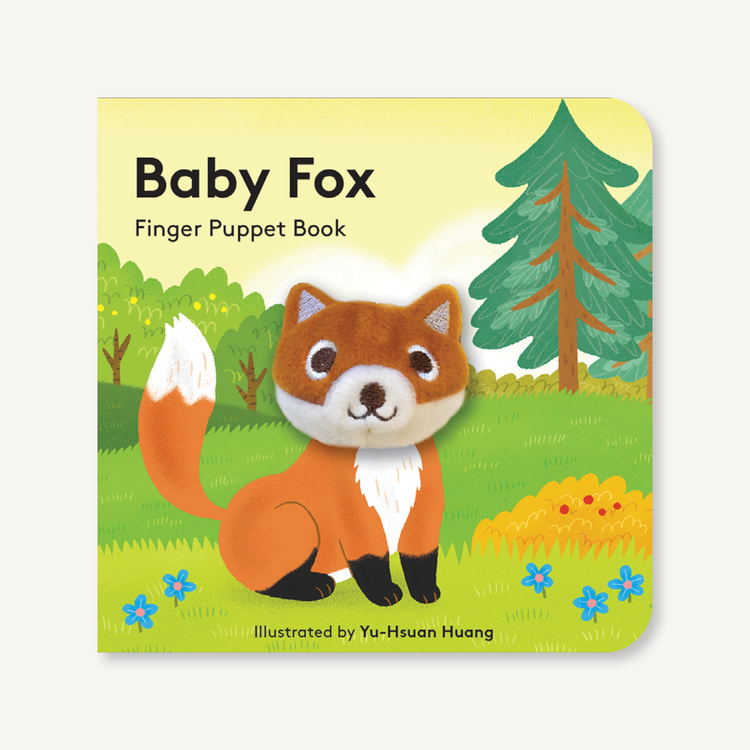Chronicle Books Finger Puppet Book - BABY FOX