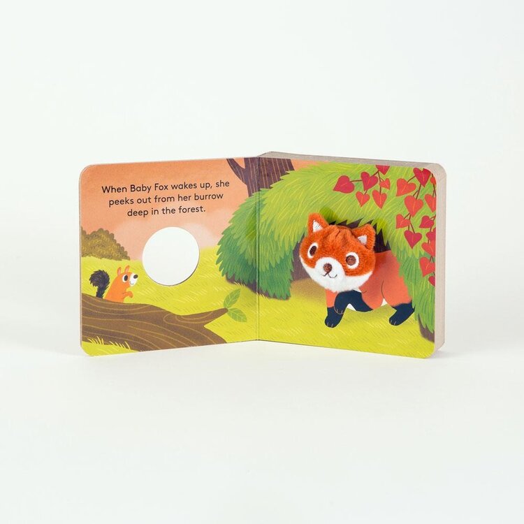 Chronicle Books Finger Puppet Book - BABY FOX
