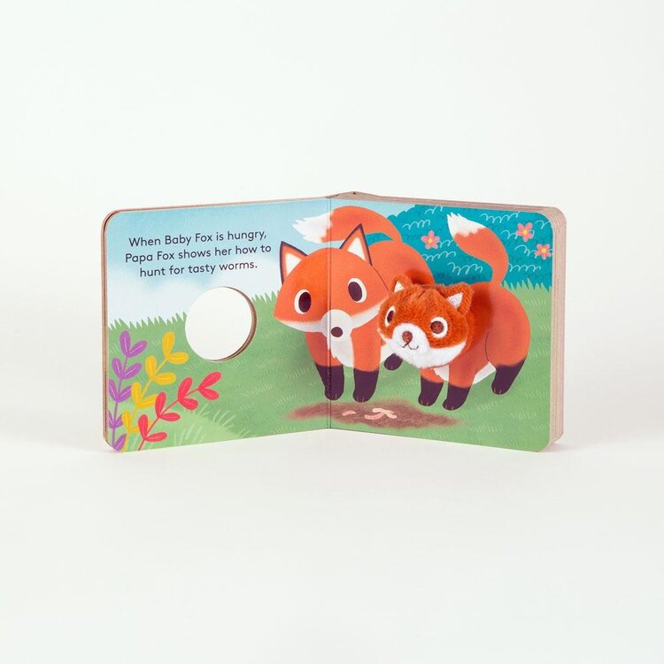 Chronicle Books Finger Puppet Book - BABY FOX