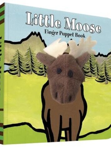 Chronicle Books Finger Puppet Book - LITTLE MOOSE