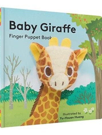 Chronicle Books Finger Puppet Book - BABY GIRAFFE